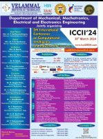 International Conference on Intelligence Industrial Automation ICCII 2024 International Conference Poster